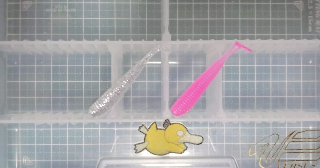 ダイソーシャッドテール“50㎜”①