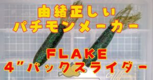 バックスライダー“4”(タイトル)